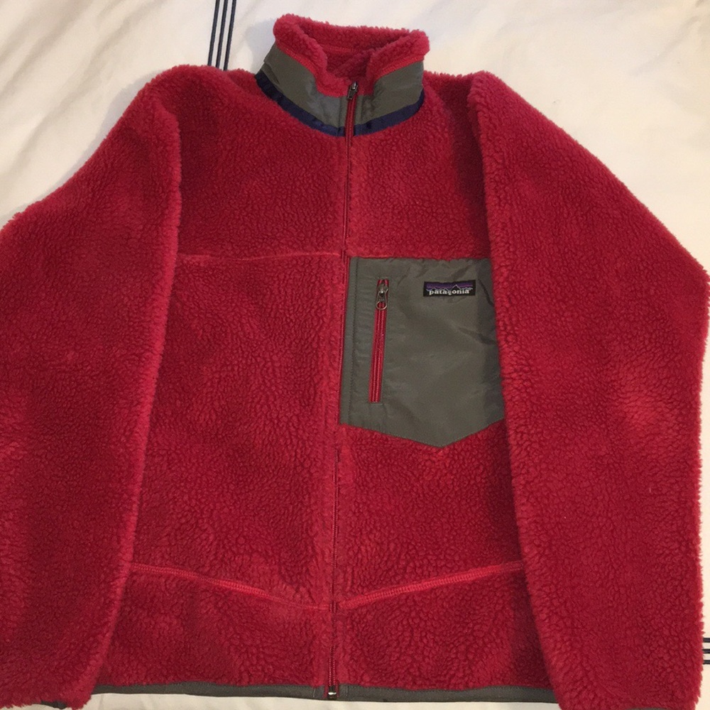 Red Patagonia Retro-X Fleece Jacket